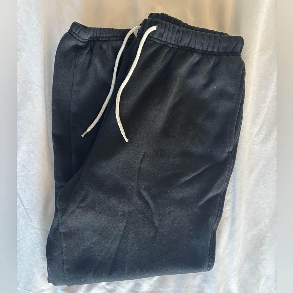 Black Jogger Sweatpants